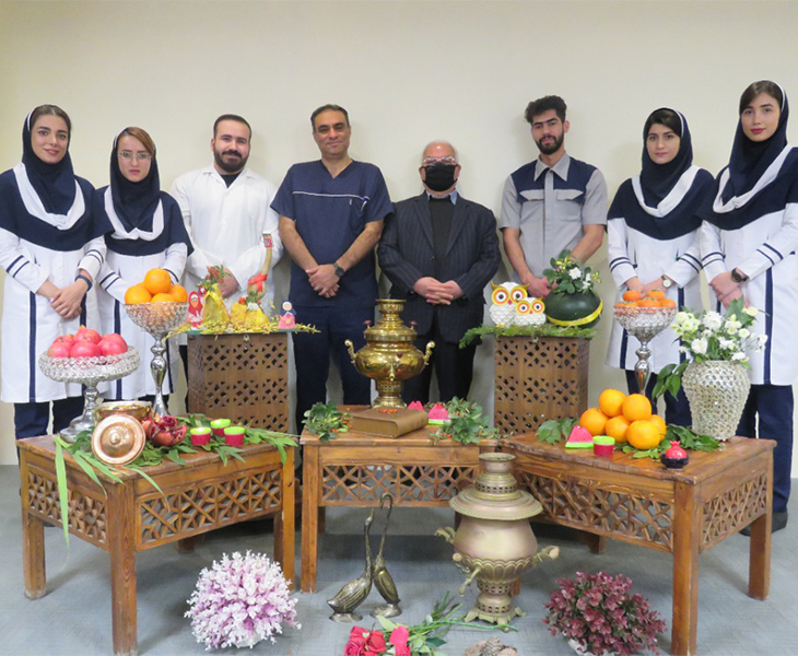 جشن یلدا در آزمایشگاه امین سلامت ایرانیان
